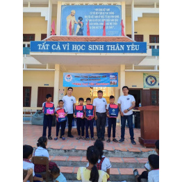 may balo từ thiện, sản xuất balo từ thiện